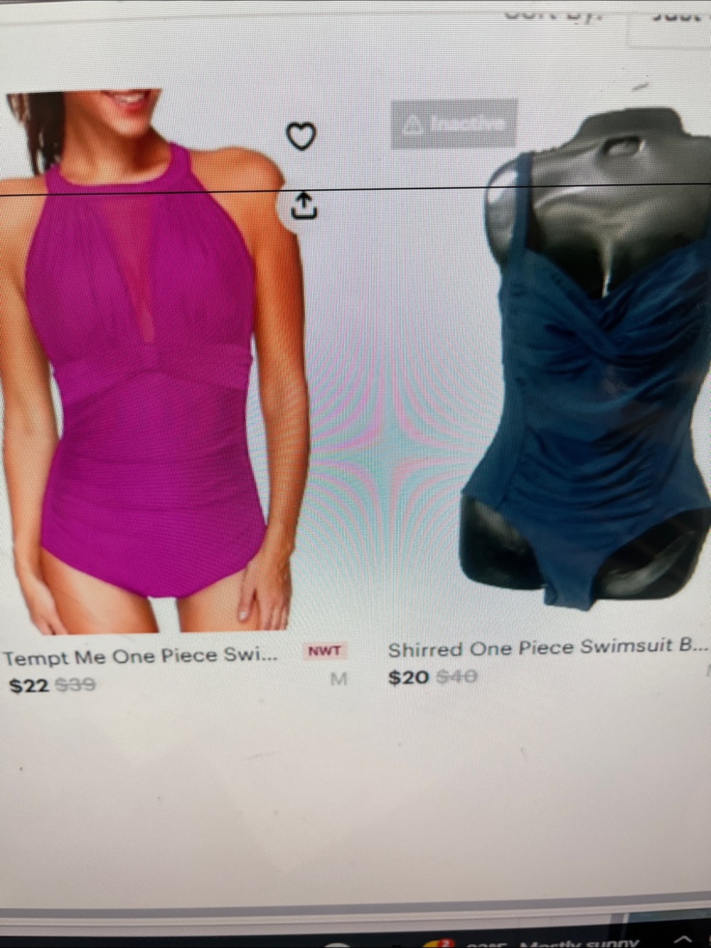 One-Piece Swimsuit Liquidation Sale !! 2 for the price of 1 . Stock up!